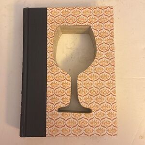 VTG Reader’s Digest Wine Glass Cutout Book